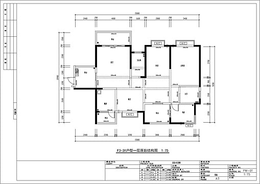AutoCAD Floor Plan